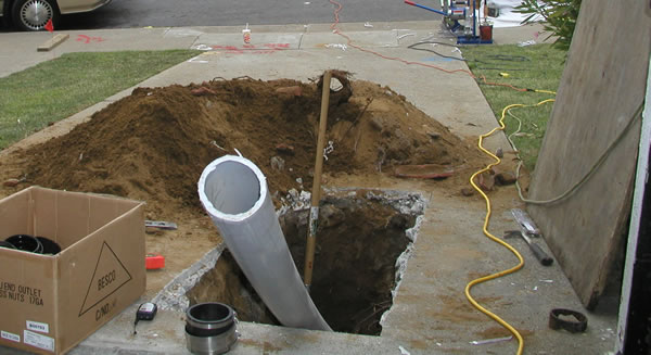 trenchless sewer repair in Contra Costa County, CA